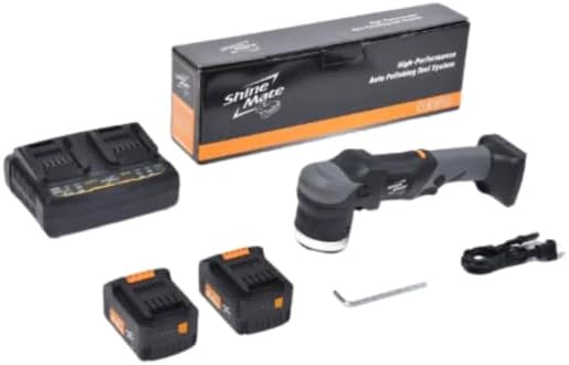 Cordless Polisher Kits | DA Orbital Rotary & Mini Systems | Style Selects Model | 18V & 10.8V Options | Backing Plates 30mm-148mm | Orbit 9mm-21mm Range (EB351-3/12 KIT, DA Orbital)