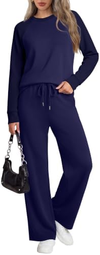 WIHOLL Lounge Sets for Women 2 Piece Fall Outfits 2026 Fashion S-2XL