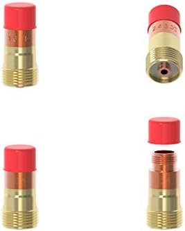 YESWELDER 22Pcs TIG Welding Torch Stubby Gas Lens #10 Glass Cup Kit