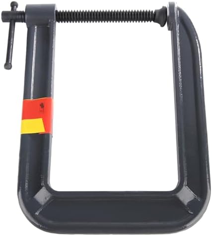 Heavy Duty G Type Woodworking C Clamp, Carpentry Clamping Device, Steel Forged C Clamp Vise with Ergonomic Handle for DIY Wood Projects, Clamping Thickness up to 100mm (Clamping thickness 100*depth