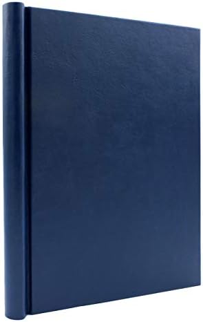 Faux Leather Springback Thesis Binder - Blue, 1" Spine, by Bindertek