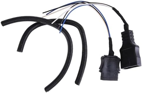 3 Pin Plow Side Wiring Harness, Truck and Plow Side Repair Harness Kit Fit for Western Fisher Plow Repair Ends Truck Side, Replace 27063 26359 27063W Connector Waterproof 3 Plug Repair End Set