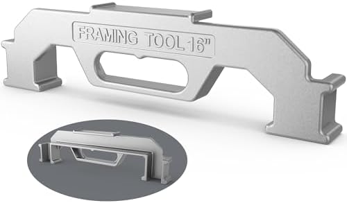 Kolvoii Framing Tools, 16" On-Center Stud Layout Tool & Framing Jig