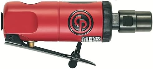 Chicago Pneumatic CP876 - Air Die Grinder Tool, Welder, Woodworking, Automotive Car Detailing, Stainless Steel Polisher, Heavy Duty, Straight, 1/4 Inch (6 mm), 0.3 HP / 220 W - 30000 RPM