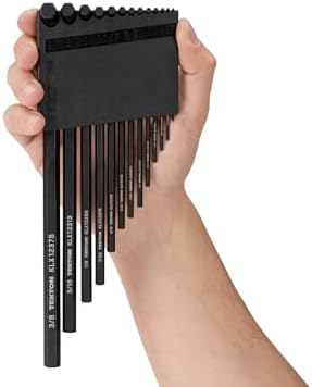 TEKTON Flat End Hex L-Key Set, 13-Piece | KLX91103 | (0.050 - 3/8 in.), Manganese Phosphate Finish, Holder