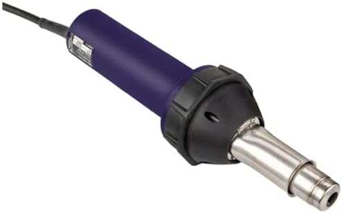 Weldy 1600W Hot Blast Torch Overlap Air Welding Gun Welder Pistol Tool Hot Air Gun(120 Voltage and flat nozzle)