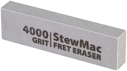 StewMac Guitar Fret Eraser, 4000-grit Gray