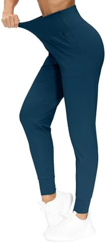 THE GYM PEOPLE Women's Workout Joggers Pants Lightweight Lounge Leggings