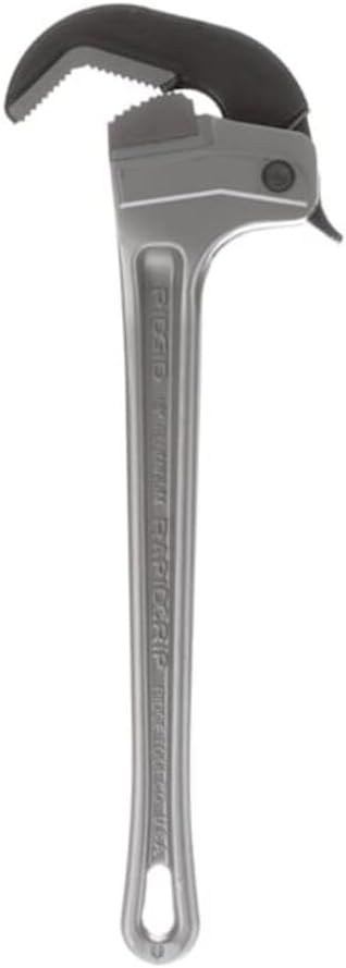RIDGID 12698 18 RapidGrip Aluminum Pipe Wrench, 18-inch Pipe Wrench