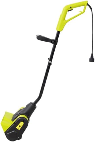 12-Inch Corded Snow Blower,120V-60Hz,Black+Green