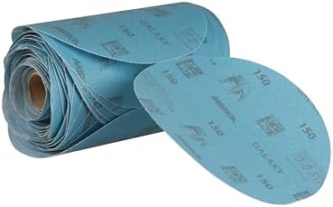 Mirka Galaxy Sandpaper PSA 6 inch Grit 150 100 Discs Linkroll
