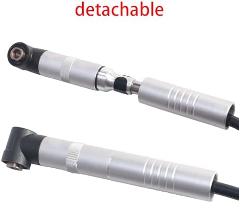 1000W Hanging Flex Shaft Die Grinder Sander Polisher Rotary Tool, Foot Pedal Control, Extendable Polising Handle, Forward and Reverse Rotation