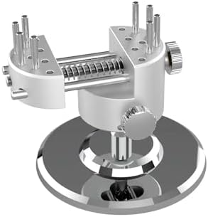2.5 Inch Mini Vise with 360 Degree Swivel Base Aluminum Alloy Tabletop Vise for Jewelry Watch & DIY