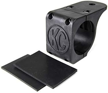 KC HiLiTES 7308 Tube Clamp Light Mount Bracket for 2.25" to 2.5" Diameter Round Light Bars and Roof Racks - Single