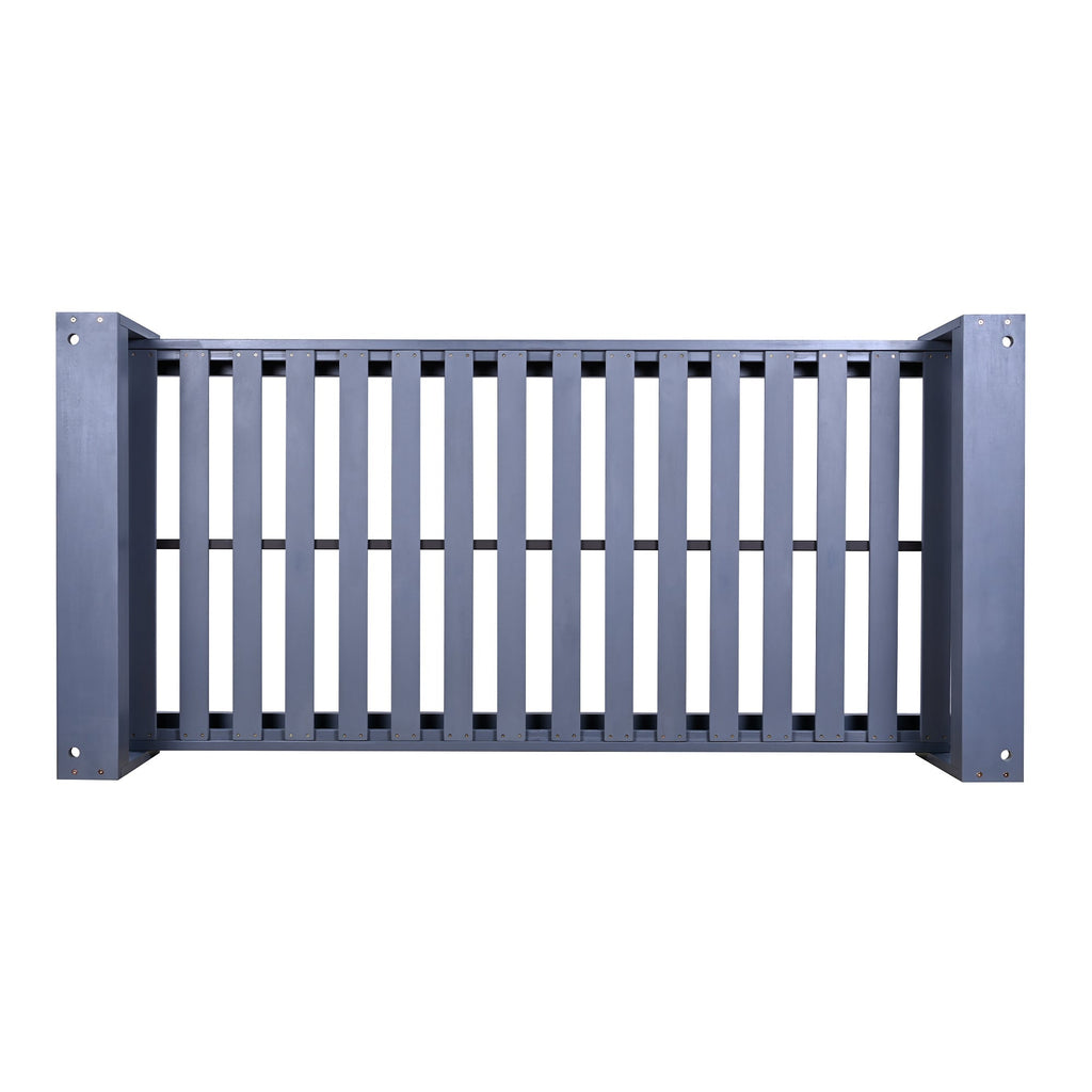 Twin Size Porch Swing Bed Seating Gray