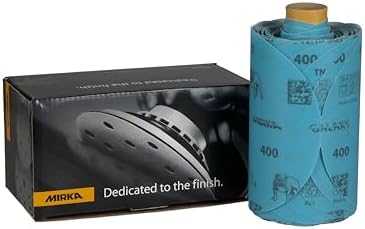 Mirka Galaxy Sandpaper 5 inch PSA Linkroll Grit 400 100 Discs