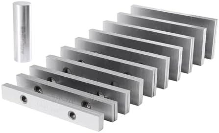 Accusize Precision Parallel Set 1/8 in x 4 in, 10 Matched Pairs