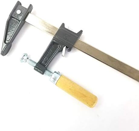EDM Pack of 10 Heavy Duty Woodworking Bar Clamps, 2 ea 12"-36" Quick Release Type, 2.5 in. Throat Depth