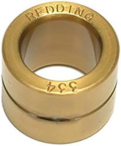 Redding Reloading Titanium Nitride 1/2'' O.D. x 3/8'' Long Neck Sizing Bushing | Precision Steel Reloading Bushing with Increased Surface Hardness & Reduced Sizing Friction