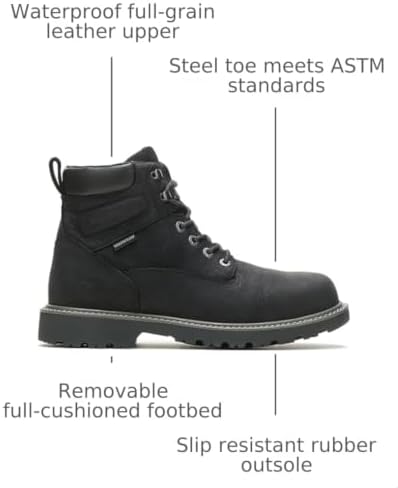 Wolverine Men's Floorhand Waterproof 6" Boot