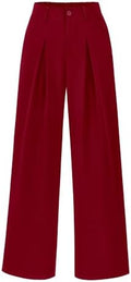 BTFBM Fall High Waisted Business Casual Palazzo Pants for Women Dressy 2026