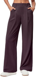 Ewedoos Wide Leg Dress Work Pants for Women Business Casual Office Outfits