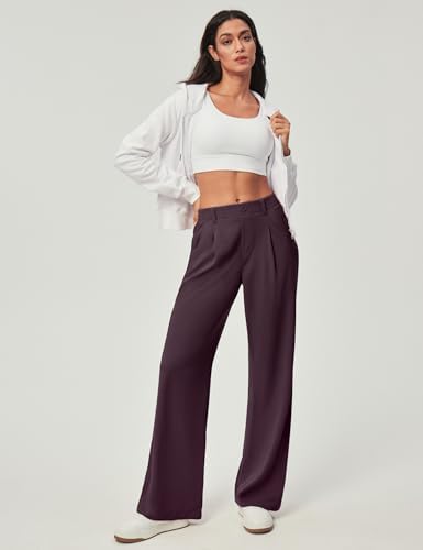 Ewedoos Wide Leg Dress Work Pants for Women Business Casual Office Outfits