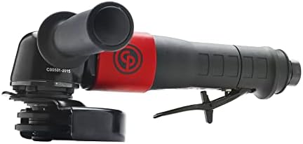 Chicago Pneumatic CP7545-B - Air Grinder Tool, Welder, Woodworking, Automotive Car Detailing, Stainless Steel Polisher, Heavy Duty, Right Angle Grinder, 4.5 Inch (115 mm), 1.13 HP/840W - 12000RPM