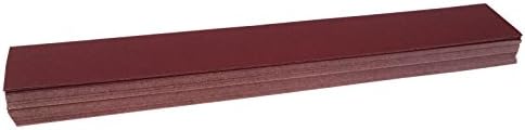 STARCKE 2-3/4 x 17-1/2 Inch Longboard Sandpaper, 180 Grit 50 Pack