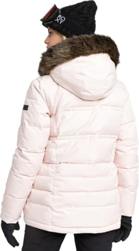 Roxy Women's Quinn Puffer Jacket – 10k Waterproof, Pfas-free, Recycled Stretch Fabric