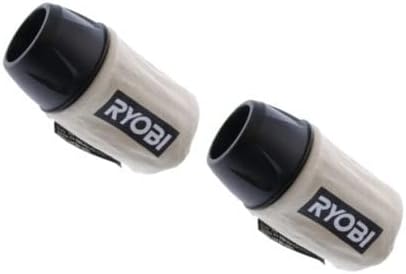 2-Pack Dust Bag 019657001016 for Ryobi ONE+ Random Orbit Sander P411