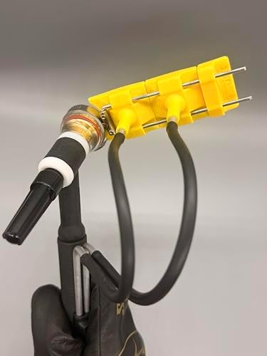Furick Freddicello (TSFC) TIG Welding Trailing Shield System, Gas Purge System with Swivel Design, Compatible with any cup from Fupa12 up to SSBBW (White)