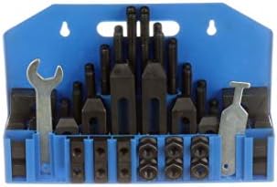 HHIP 3900-0001 58 Piece Clamping Kit (5/8 Inch T-Slot) Stud Size 1/2-13