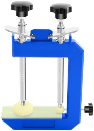 45° Stone Bevel Mitre Clamp, Countertop Seam Splicing Fixture Slab Install Tool with Two Clamping Rods, Portable Splicing Artificial Stone and Natural Stone Install Bevel Fixture Hand Tool