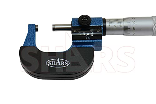 Shars 0-25mm Digit Outside Micrometer 303-2402 New !)