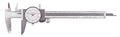 Fowler Inch/Metric Dial Caliper with 0-6"/150mm Range, Silver (520300061)