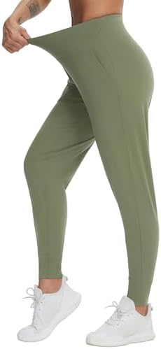 THE GYM PEOPLE Women's Workout Joggers Pants Lightweight Lounge Leggings