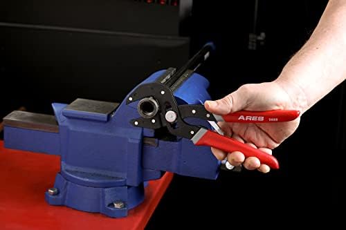 ARES 51009 2-Pc Self-Adjusting V-Notch Pliers Set - 7-In & 10-In