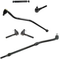 TRQ Front Steering & Suspension Kit Steering Stabilizer Damper Tie Rod