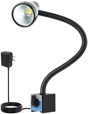 led work lights, IP65magnetic work light, 1200 lumen work lights for mechanics, magnetic base for milling machines, machine lights for workbenches and basements