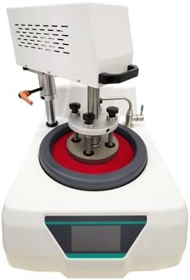 Grinding and Polishing Machine Automatic Metallographic Sample Grinder Polisher with Single Disc Table Type 9.8" Grinding Disc Diameter 50-1000r/min 110V 900W Single Phase