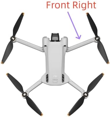 Mini 3 Pro Motor Arm, Compatible with Original Motor Arm of DJI Mini 3 Pro, Replacement Repair Parts Drone (Front Right)