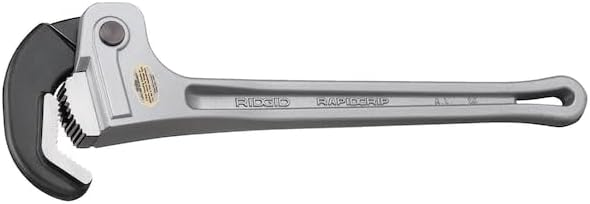 Rapid Pipe Wrench, Aluminum, 14 in. L