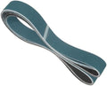 6 Pcs Sanding Belts 2 x 72 Inch 120 Grit Zirconia