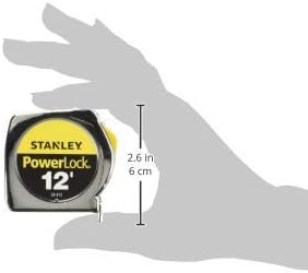 Stanley Hand Tools 33-312 3/4" X 12' PowerLock Professional Tape Measure (2 Pack)