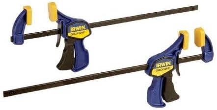 IRWINQUICK-GRIPOne-Handed Mini Bar Clamp 2 Pack, 12", 1964745