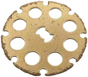 Pack of 2 EZ544 1-1/2" Carbide Wood Cutting Whee Fits 4000, 400, 398, 395, 300, 285, 275, 200, 100, 8200 ﻿Rotary Tool Replacement Part New for Dremel