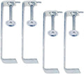 4Pcs Brick Profile Clamps,Steel Plate Clamp,Multipurpose,Angle Clamp Holder Brick Clamping Clips, for Construction Workers, length 20cm