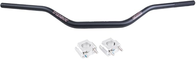 Tusk Universal Big Bar Clamp and Bar Kit Tusk Chub Big Bar CR High Bend Black