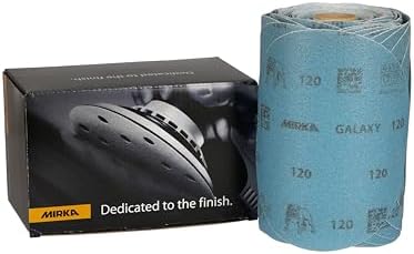 Mirka Galaxy Sandpaper PSA Linkroll 6 inch Grit 120 100 Discs